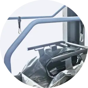 Поручни антигравитационной дорожки